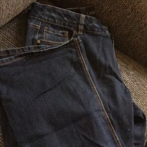 Lane Bryant High Rose Bootcut Dark Wash Jeans, 20P